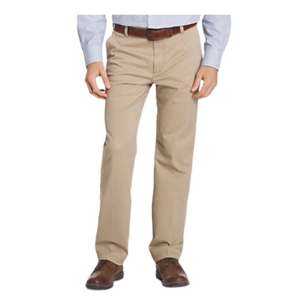 Men’s
IZOD Performance Stretch Classic Fit Flat Front Khaki Pants | 36